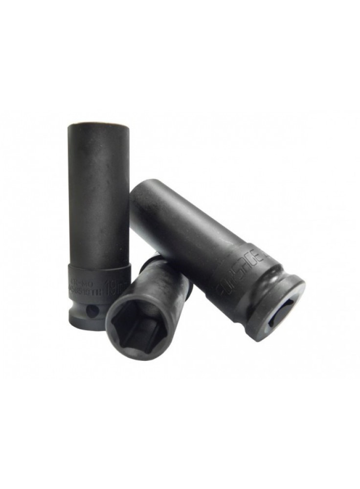 Головка 1/2" ударная, удлиненная 4458518 "Forsage" 18 мм